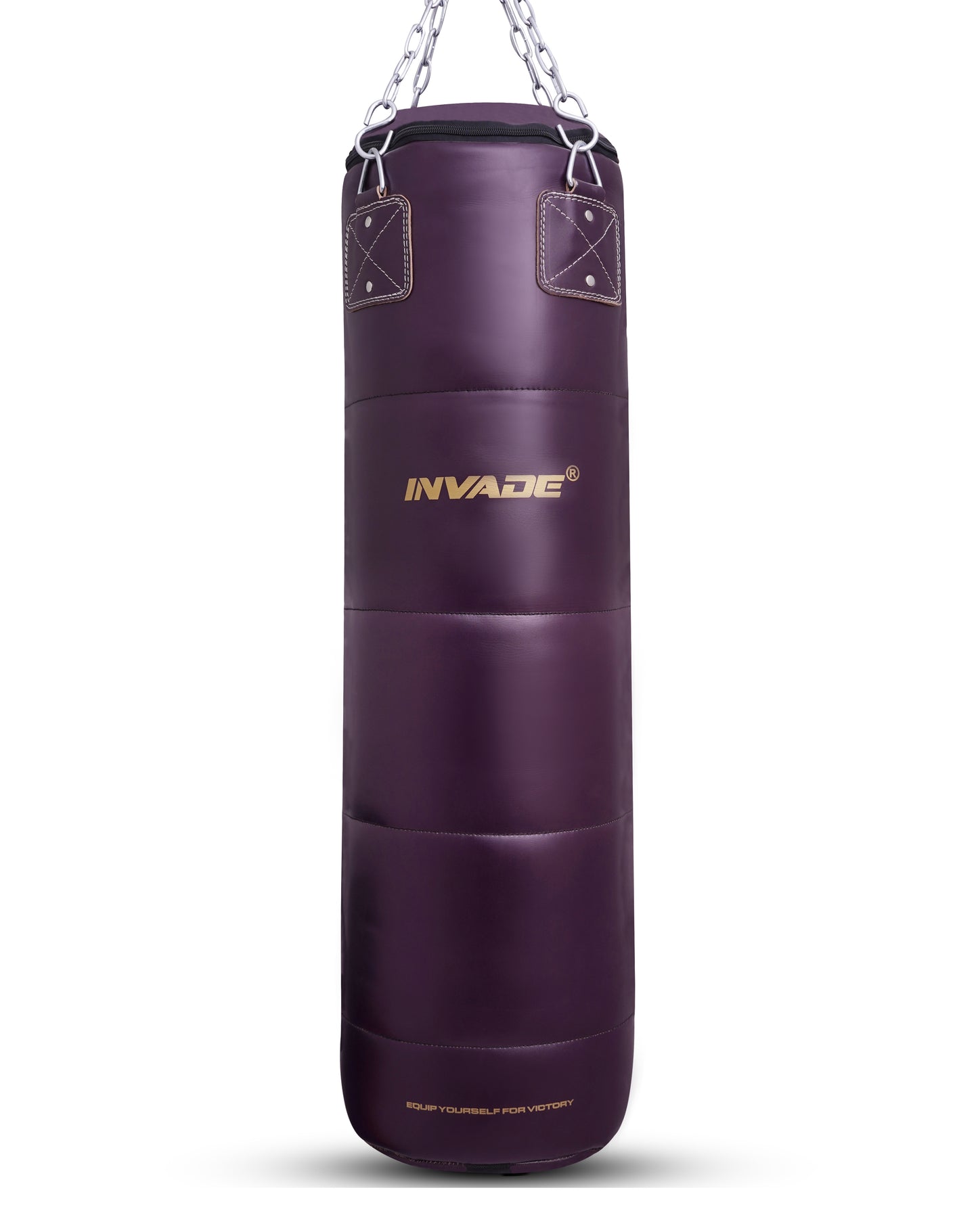 BUFFALO LEATHER QUILTED PUNCH BAG
